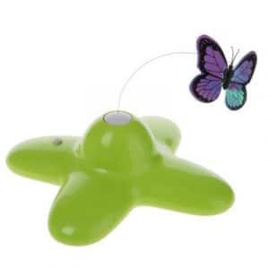 Katzenspielzeug Funny Butterfly - 4 Stück Ersatz-Schmetterlinge