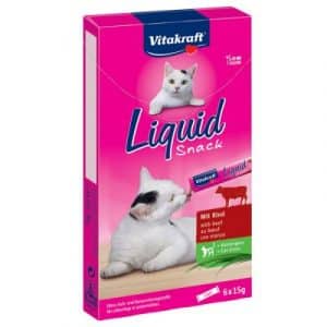 Vitakraft Cat Liquid-Snack Rind & Inulin - 24 x 15 g