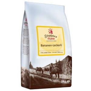 Stephans Mühle Pferdeleckerli Banane - 3 x 1 kg