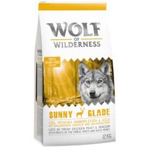 Wolf of Wilderness Adult "Sunny Glade" - Hirsch - Doppelpack 2 x 12 kg
