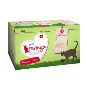 Sparpaket Feringa Classic Meat Menü Pouch 48 x 85 g gemischtes Paket II (6 Sorten)