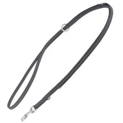 JULIUS-K9® Doppel-Führleine gummiert - 220 cm lang