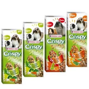 Mixed Pack Versele-Laga Crispy Sticks Herbivores - 4 x 2 Sticks (440g)