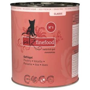 Sparpaket catz finefood 24 x 800 g - Lachs und Geflügel