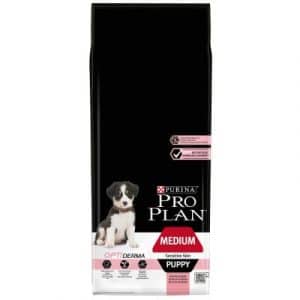 PURINA PRO PLAN Medium Puppy Sensitive Skin OPTIDERMA - Sparpaket 2 x 12 kg