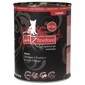 Sparpaket catz finefood Purrrr 12 x 400 g - Mix I (6 Sorten)