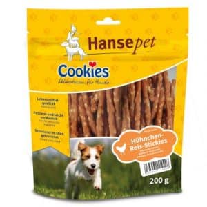 Cookie´s Delikatess Hühnchen Reis Stickies - 6 x 200 g