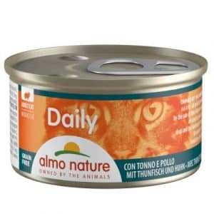 Sparpaket Almo Nature Daily Menu 24 x 85 g - Mousse mit Lachs