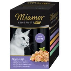 Miamor Feine Filets Mini Pouch 8 x 50 g - Feine Auslese (8 x 50 g)