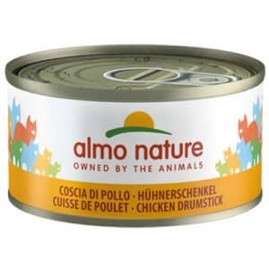 Sparpaket Almo Nature 24 x 70 g - Lachs & Karotten in Gelee