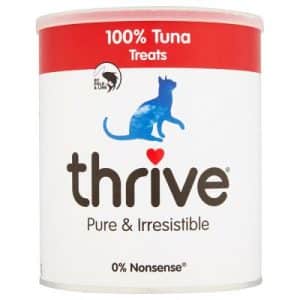 Thrive! Gefriergetrocknete Katzensnacks Maxi Tube Tuna - Sparpaket: 2 x 180 g