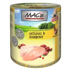 Sparpaket MAC´s Cat 12 x 400 g - Rind