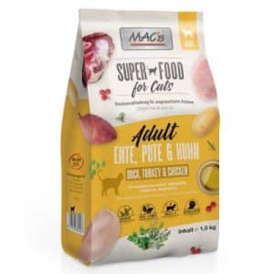 Probierpaket MAC's Superfood for Cats Adult - 3 x 1