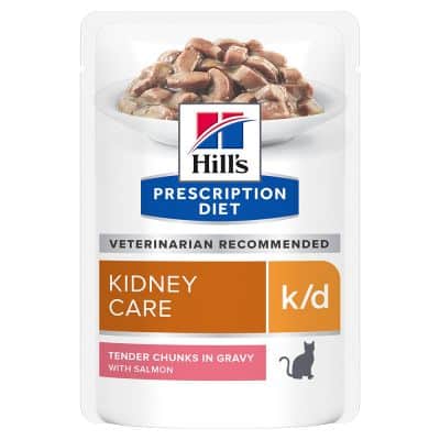 Hill’s Prescription Diet k/d Kidney Care mit Lachs - 12 x 85 g