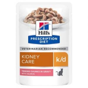 Hill’s Prescription Diet k/d Kidney Care mit Lachs - 24 x 85 g