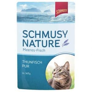 Schmusy Nature Meeres-Fisch 24 x 100g - Thunfisch Pur