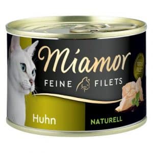 Sparpaket Miamor Feine Filets Naturelle 24 x 156 g - Skipjack-Thunfisch