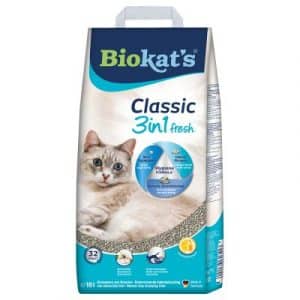 Biokat's Classic Fresh 3in1 Cotton Blossom - Sparpaket 2 x 10 l