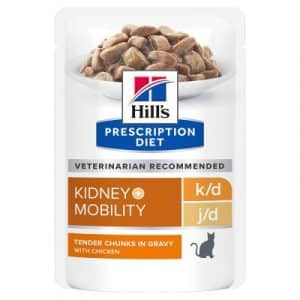 Hill’s Prescription Diet k/d + Mobility mit Huhn  - 24 x 85 g
