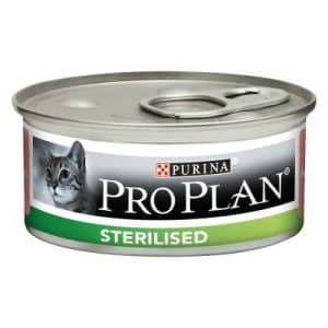 Purina Pro Plan Cat Sterilised 24 x 85 g - Thunfisch & Lachs