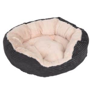 Kuschelbett Cozy Cord - L 51 x B 43 x H 15 cm