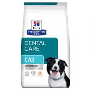 Hill's Prescription Diet t/d Dental Care mit Huhn - Sparpaket: 2 x 10 kg