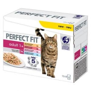 Sparpaket Perfect Fit 96 x 85 g - Sensitive 1+ Lachs