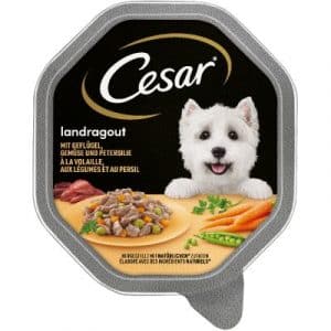 Megapack Cesar Schale 14 x 150 g - Klassiker mit zartem Huhn und Truthahn