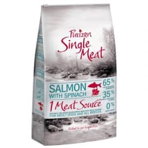 Purizon Single Meat Adult Lachs mit Spinat - getreidefrei - 4 x 1 kg