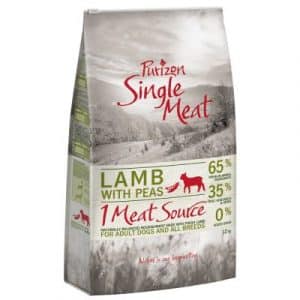 Purizon Single Meat Adult Lamm mit Erbsen - getreidefrei - 4 x 1 kg