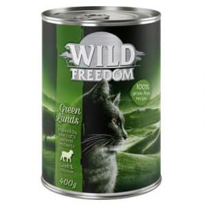 Wild Freedom Adult 6 x 400 g - Green Lands - Lamm & Huhn