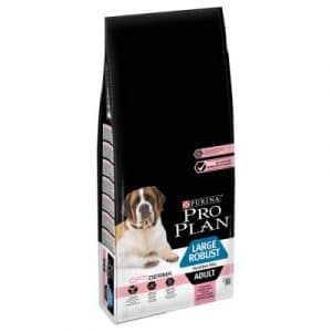 PURINA PRO PLAN Large Robust Adult Sensitive Skin Lachs OPTIDERMA - Sparpaket: 2 x 14 kg