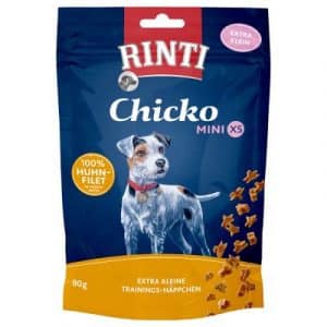 RINTI Chicko Mini XS - Sparpaket: Huhn 6 x 80 g