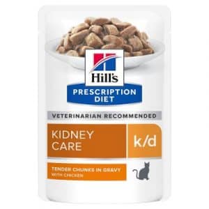 Hill’s Prescription Diet k/d Kidney Care mit Huhn - 48 x 85 g