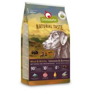 GranataPet Natural Taste Trockenfutter Wild & Büffel - 2 x 12 kg