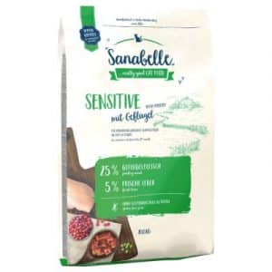 Sparpaket Sanabelle 2 x 10 kg - Sensitive mit Geflügel