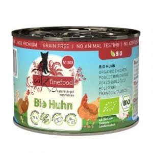 catz finefood Bio 6 x 200 g - No.503 Bio-Huhn