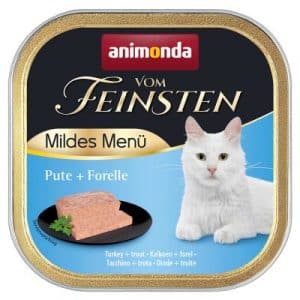 Mixpaket Animonda Vom Feinsten 32 x 100 g - Fleisch Vielfalt mit Geflügel (4 Sorten)