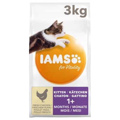 IAMS for Vitality Kätzchen mit Frischem Huhn - 3 kg