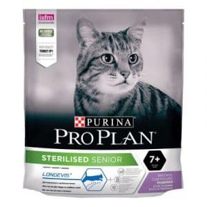 PURINA PRO PLAN Sterilised Senior 7+ reich an Truthahn - Sparpaket: 3 x 3 kg