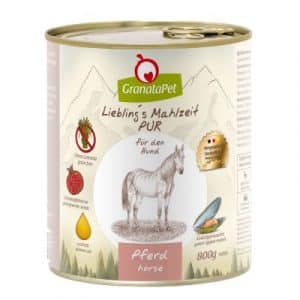 GranataPet Liebling's Mahlzeit PUR Pferd - 24 x 800 g