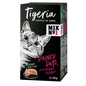 Sparpaket Tigeria  24 x 85 g  - Rind mit Tomatensoße