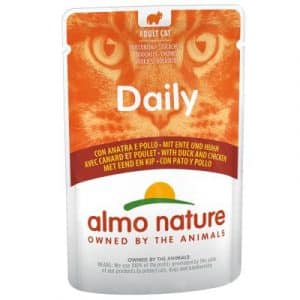 Almo Nature Daily Menu Pouch 6 x 70 g - Huhn & Lachs