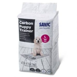 Savic Puppy Trainer Pads mit Aktivkohle - Medium: L 45 x B 30 cm