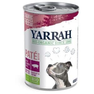 Yarrah Bio Paté mit Schwein - 6 x 400 g