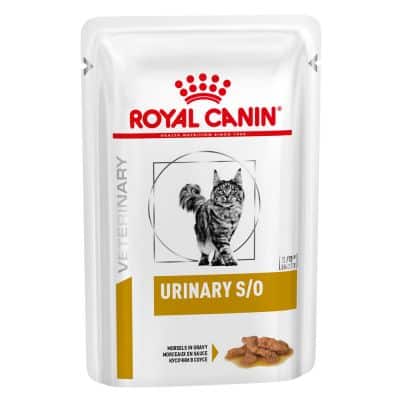 Royal Canin Veterinary Feline Urinary S/O - 12 x 85 g (Häppchen in Soße)