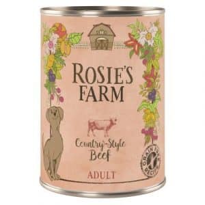 Sparpaket Rosie's Farm Adult 24 x 400 g  - Rind