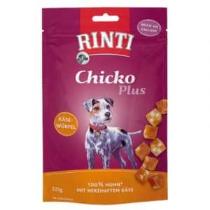 RINTI Chicko Plus Käsewürfel - 3 x 225 g