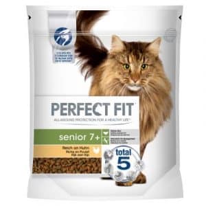 Perfect Fit Senior 7+ - Reich an Huhn - Sparpaket (6 x 750 g)