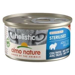 Almo Nature Holistic Specialised Nutrition 6 x 85 g - Digestive Help mit Seezunge
